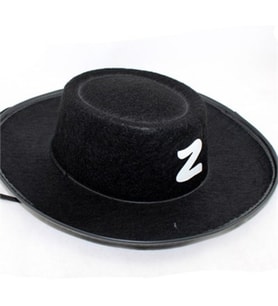 Zorro Şapkası Yetişkin