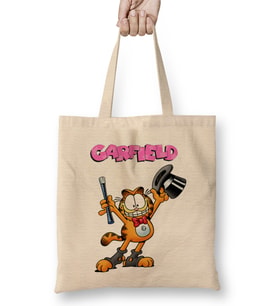 Garfield Magician 01 Bez Çanta Uzun Saplı