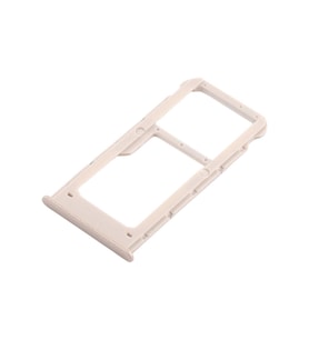 Huawei Uyumlu Honor 7S İçin Sim Yuvası Sim Kart Tepsisi Gold