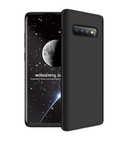 Galaxy S10 Zore 360 Derece Tam Koruma Ays Kılıf (Siyah)