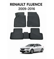Renault Fluence 2009-2016 Uyumlu 3D Oto Paspas Premium