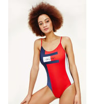 TOMMY HILFIGER KADIN MAYO UW0UW02183-CUN (Çok Renkli)