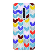 PrintiFy Oppo Reno 2Z  ile Uyumlu 1mm Slim Fit Water Color 1 Baskılı Şeffaf  Kılıf