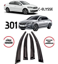 Citroen C-Elysee Cam Rüzgarlığı 4lü