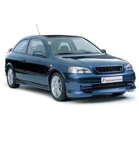 Opel Astra G  Sedan - HB - SW (1998-2009) Irmscher Ön Tampon Ek (Plastik)
