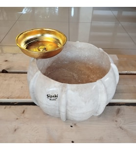Traverten Kavuk Model Mini Kurna