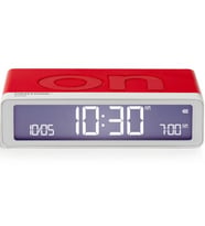 Lexon x Pantone Flip Klasik Şarj Edilebilir Alarm Saat Kırmızı LR157PT-R