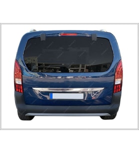 Opel Combo E Krom Bagaj Çıtası 2018 ve üzeri Paslanmaz Çelik