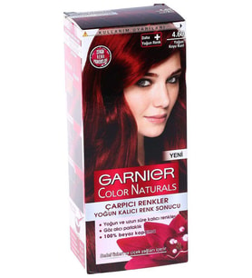 Garnier Çarpıcı Renkler 4.60 Yoğun Koyu Kızıl Saç Boyası