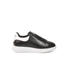 Pierre Cardin Siyah Beyaz Bağcıklı Unisex Sneaker PC-32722 G (Siyah - Beyaz)