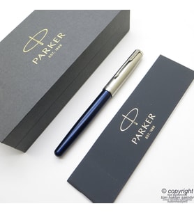 Parker Sonnet Essential Mavi CT Roller Kalem  İsme Özel Kalem  Hediyelik Kalem