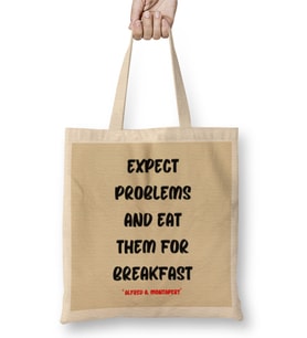 Motivational Quotes Sayings Words Gifts - Entrepreneurs İnspiration Success Work Typography Gifts Bez Çanta Uzun Saplı