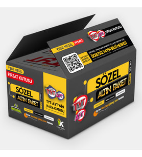 YENİ SİSTEM YKS TYT-AYT KARAKUTU Sözel ALTIN FIRSAT PAKET SET Konu Özetli Çözüml