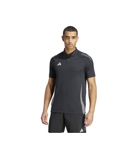 adidas Tiro24 C Polo Erkek Futbol Polo Yaka Antrenman Tişörtü IJ8344 Siyah