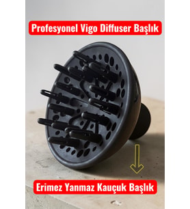 Technow Appro Diffuser Vigo Profesyonel Fön Makinesi Saç Şekillendirici Çelik Başlık
