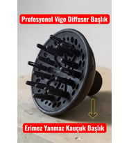 Technow Appro Diffuser Vigo Profesyonel Fön Makinesi Saç Şekillendirici Çelik Başlık