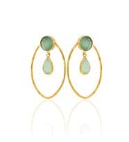Kadir Jewellery 22 Ayar Altın Kaplama Vintage Küpe -El İşçiliği Ve Hipoalerjenik Küpe