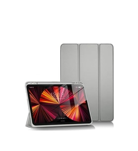 Apple iPad Pro 11 (2024) Kılıf Tablet Smart Kılıf - Gri