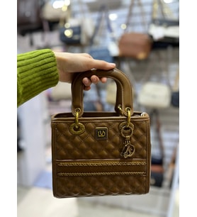 Premium Kadın El & Omuz Çantası 930610 (Camel)