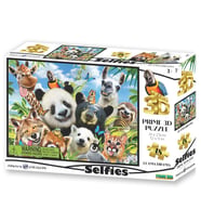 Prime 3D - Lama Selfie 48 Parça Puzzle 10647
