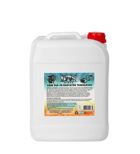 Ağır Yağ Ve Radyatör Temizleme Sıvısı 5 Litre