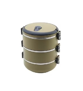 3 Katlı Yemek Termosu Saklama Kabı Sefer Tası 1,8 Lt