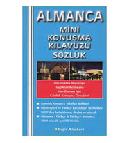 Almanca Mini Konuşma Kılavuzu Sözlük