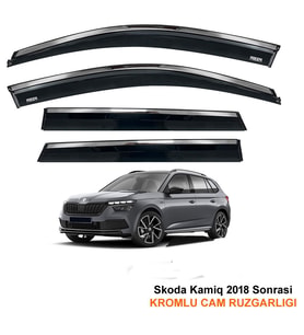 Skoda Kamiq Kromlu Cam Rüzgarlığı Niken 2018 Sonrası
