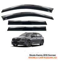 Skoda Kamiq Kromlu Cam Rüzgarlığı Niken 2018 Sonrası
