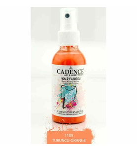 Cadence Your Fashion Sprey Kumaş Boyası 100 ml. 1105 PORTAKAL 