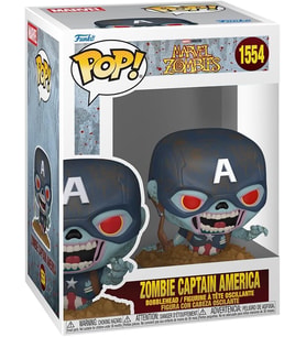 Funko Pop Marvel: Zombie Captain America (Krem)