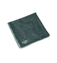 Mim Eşarp Prime Pamuk Etnik Desenli Eşarp 90x90 cm (Zümrüt Yeşili)