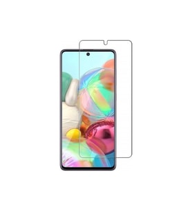 Samsung Galaxy A71 Ekran Koruyucu Yeni Nesil HD Kalite Tempered Glass Cam (Renksiz)