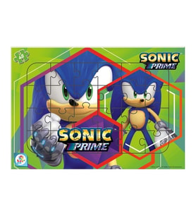 Laço Kids Sonic 48 Parça Frame Puzzle 2 So7869