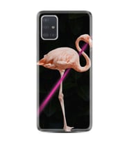 Samsung a71 A72 A73 A7 A9 2018 C7 C9 Kılıf Desenli Silikon Line Filamingo 1776