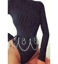 Mulvxbrf Brf02 Zincirli Bel Üzeri Şık Harness Brf639 (Mulvix)