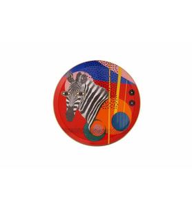 Porland Wild Life Zebra Düz Tabak 28 cm 04ALM005136
