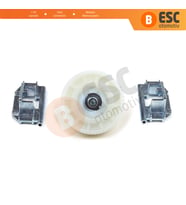 Peugeot 206 206+ 207 4/5 Kapı İçin Sunroof  Halat Metal Klips Sağ Sol Braketi Motor Tamir Dişlisi