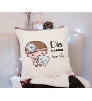 Diş Hekimi Yastık Kişiye Özel