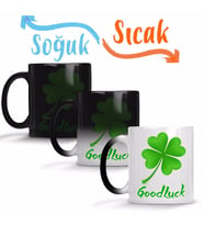 Good Luck Sihirli Kupa Bardak Porselen