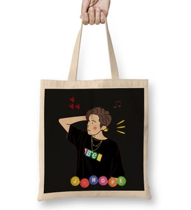 Bts Jhope Bez Çanta Uzun Saplı