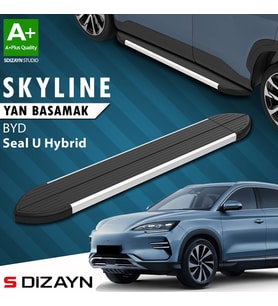S-Dizayn BYD Seal U Hybrid Skyline Aluminyum Yan Basamak 193 Cm 2022 Üzeri A+ Kalite