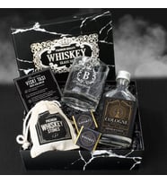 Kişiye Özel Viski Bardağı ve Kolonya Whiskey Set