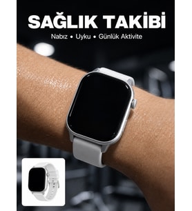 3 Kordonlu Akıllı Saat Bluetooth Arama ve Akıllı Bildirim Destekli