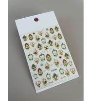 Dekoratif Sticker Seti, Tüm Cihazlar ve kılıflar ile ve uyumlu Nail Art Tırnak Aksesuar Süsleme Seti