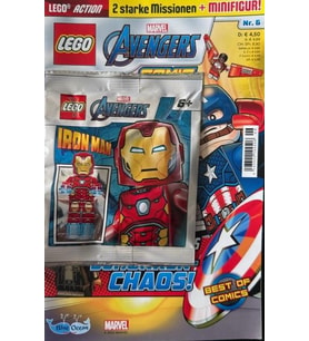 Lego Marvel Avengers Aylık Dergi - Almanca