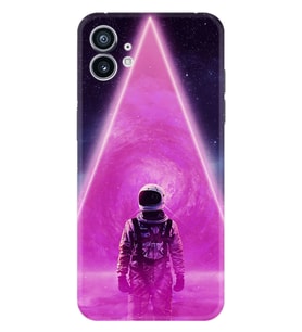 Nothing Phone 2 Kılıf Desenli Silikon Platinium Series Astro Purple2 1907