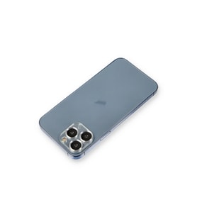 Apple İphone 11 Pro Max Metal Kamera Lens Koruma Cam - Gümüş