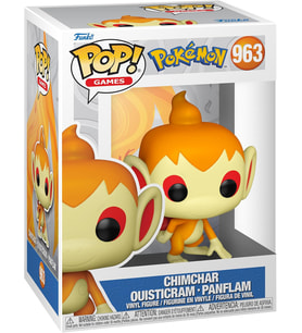 Funko Pop Games: Pokemon- Chimchar(Emea) Figür (Krem)