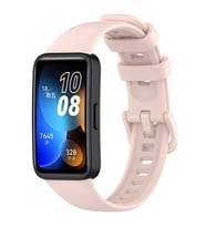 Huawei Band 8 Uyumlu Zore Klasik Kordon (Rose Gold Altın)